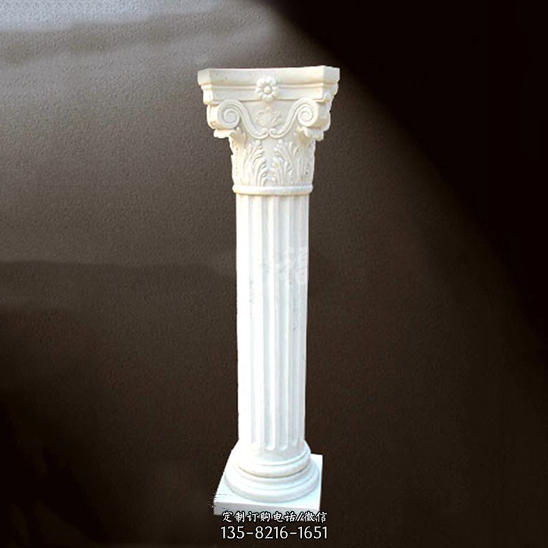 欧式大理石罗马柱图片