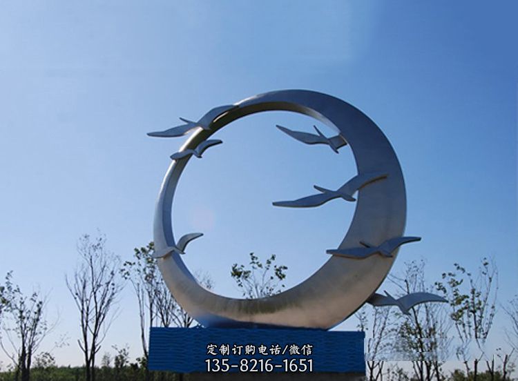 郁南县景观标识校园玻璃钢雕塑