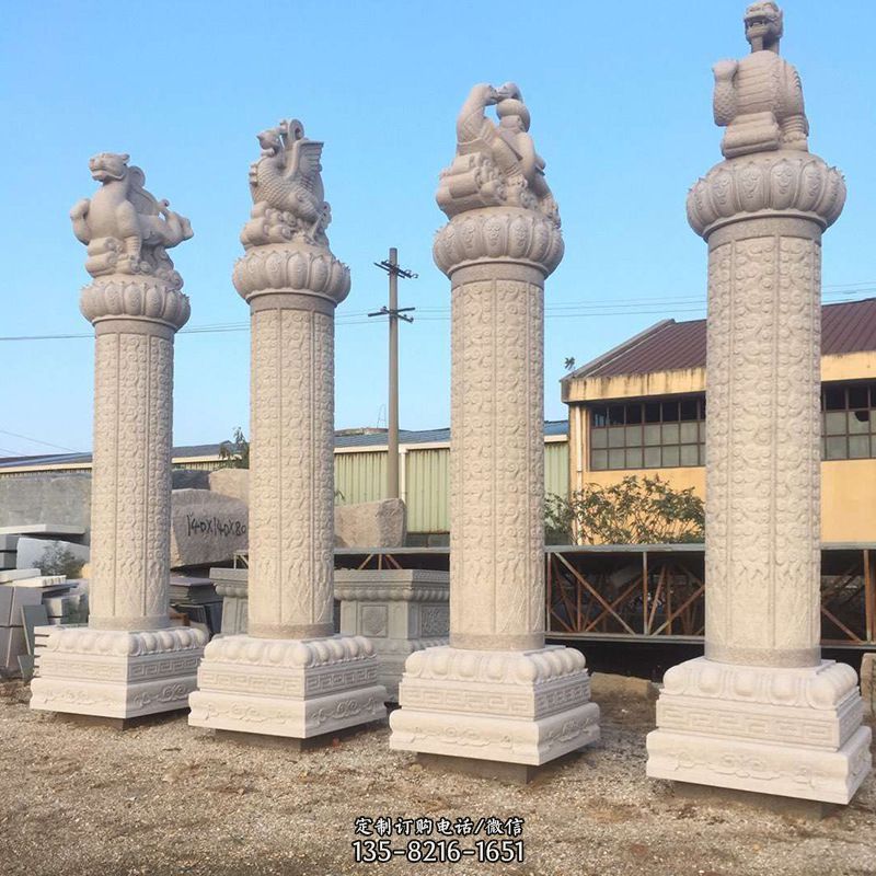 石雕文化景观柱