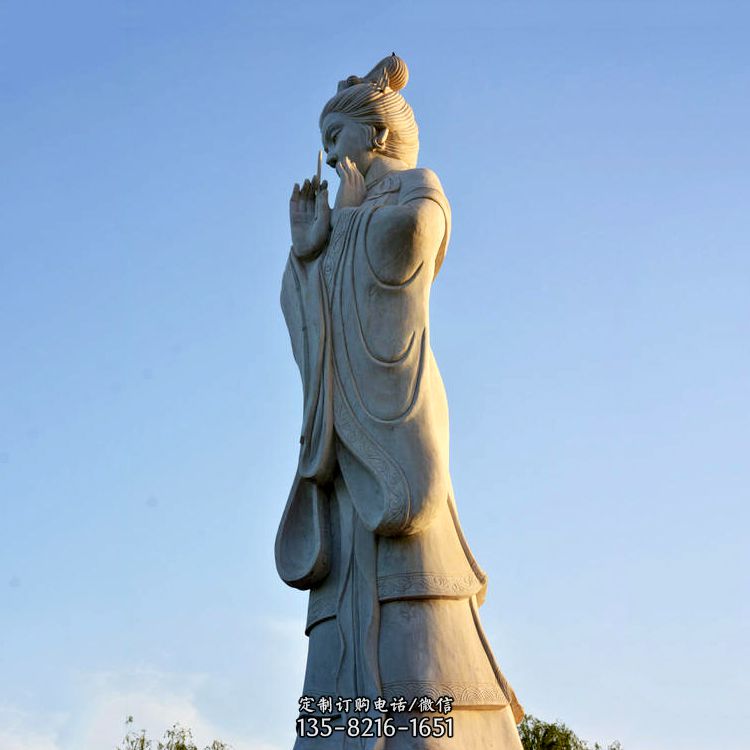 大型貂蟬雕塑-景區景點古代美女著名歷史人物雕像