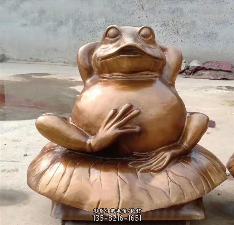 青蛙铜雕铸铜雕塑