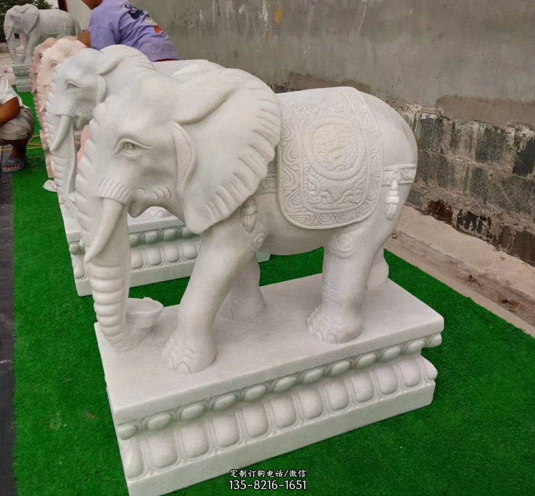 石雕大象雕塑-大象雕塑寓