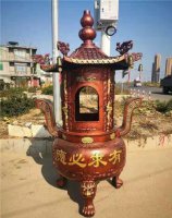 杜浦铜雕铁香炉