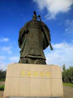 景区园林大型汉高祖刘邦景观雕像