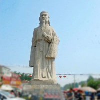 大理石庄子雕塑-城市景区历史名人中国古代哲学家雕像