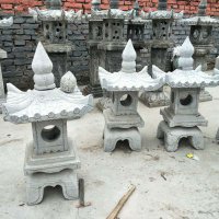 中式庭院石雕灯笼