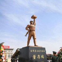 董存瑞雕塑-景区名人著名战斗英雄人物雕像