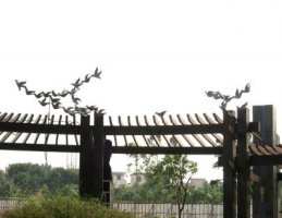 飞翔的鸽子公园园林创意装饰雕塑