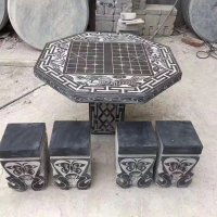 公园象棋石桌凳