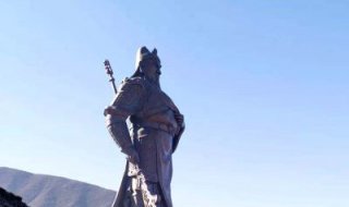 大型关公铸铜雕塑-景区景点大型历史名人三国名将关羽雕像