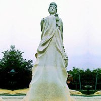 历史名人中国古代知名美女秦罗敷大型石雕像