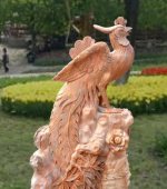 凤凰神鸟公园景观雕塑雕塑摆件