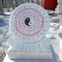 古代计时器日晷仪雕塑