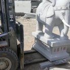 青石大象雕塑