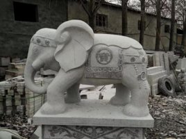 大象 石雕 古代