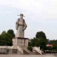 宋慈大型石雕像-景区园林古代著名医学人物雕塑