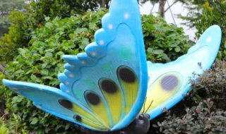 玻璃钢树脂仿真昆虫蝴蝶雕塑