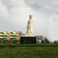 息夫人景观石雕-城市历史文化人物景观雕塑