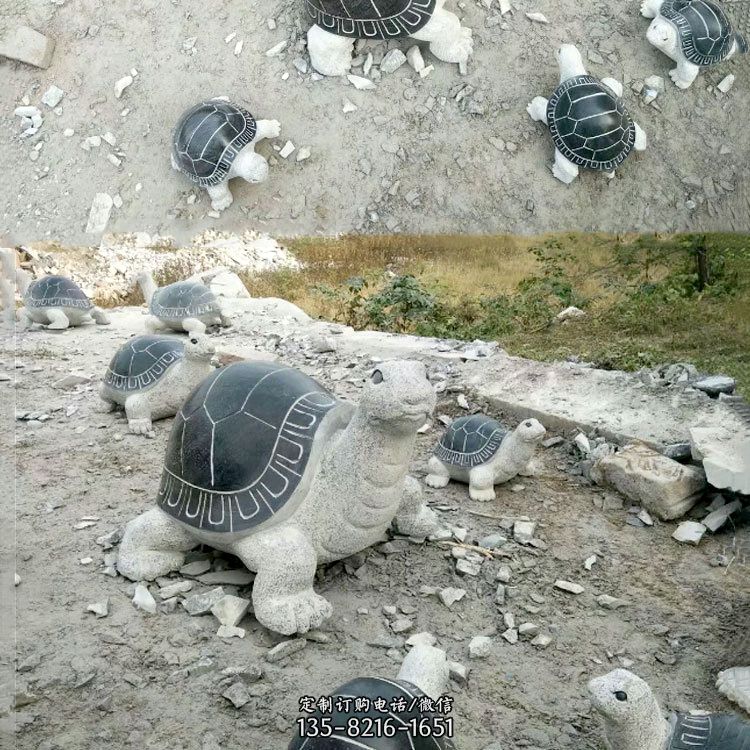 大理石乌龟石雕图片