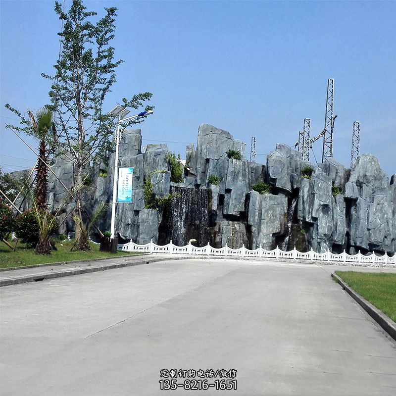 大型塑石假山雕塑