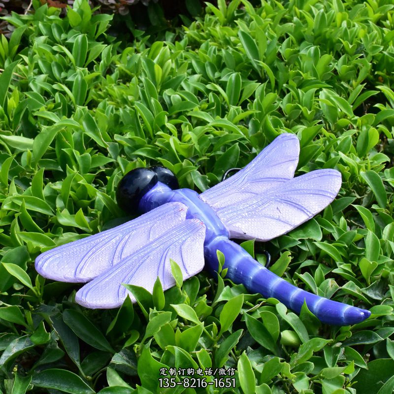 A款浅紫色仿真蜻蜓