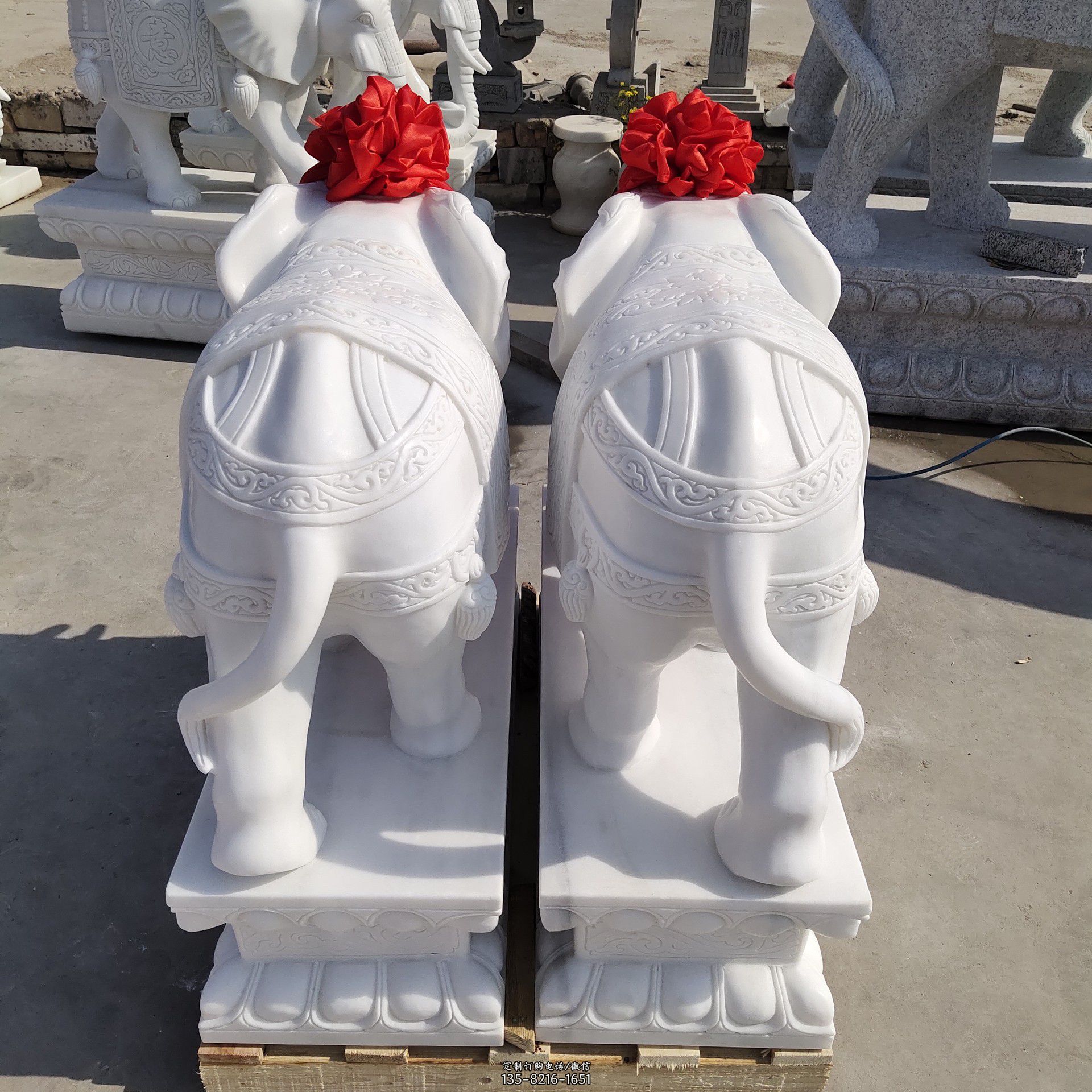 荔浦县喷水大象喷泉雕塑