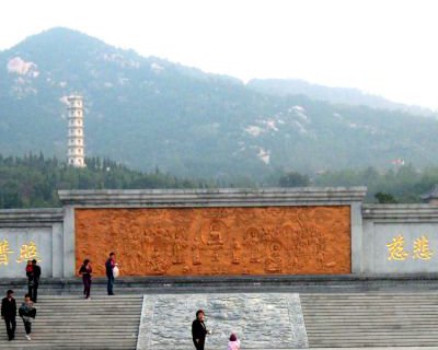 大型佛教文化浮雕墙