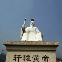 汉白玉轩辕黄帝雕塑-大型景区历史名人雕像