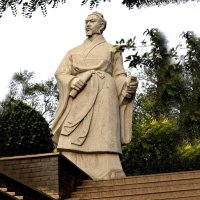 历史名人荆轲砂岩石雕塑像
