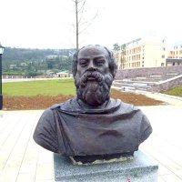 世界名人西方著名哲学家苏格拉底铸铜胸像雕塑