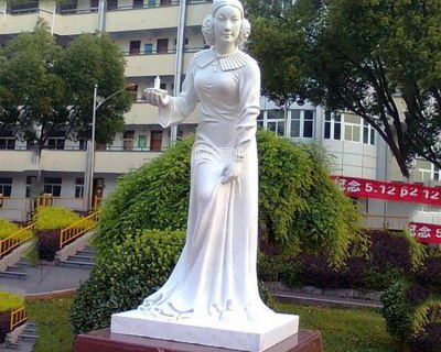 汉白玉护理事业创始人南丁格尔石雕像