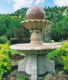 石雕城市喷泉-玻璃钢茶壶景观喷泉