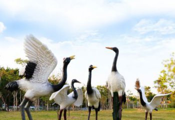 仙鶴嘴喙可辨雌雄，黃鶴樓里藏了十大吉祥“神獸”