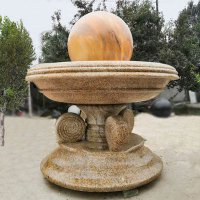 电动风水球-风水球石雕塑