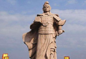 中国历史名人神帅韩信石雕景观塑像