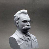 西方人物著名哲学家尼采胸像雕塑