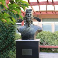 历史名人中国古代科学全才沈括铜雕头像