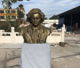 贝多芬仿铜头像世纪名人著名音乐家肖像雕塑