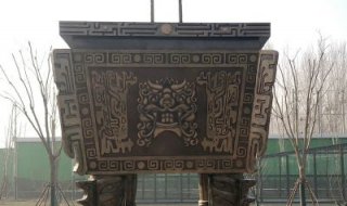 园林广场大型铜方鼎铸铜司母戊鼎景观雕塑
