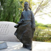 杜甫雕像杜甫草堂-公园园林历史名人铜雕塑