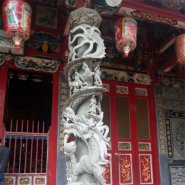龙柱石雕寺庙古建装饰柱子