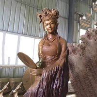 大型貂蝉雕塑-景区景点古代美女著名历史人物雕像