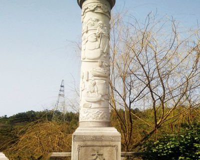 文化景观柱-广场上的景观雕塑