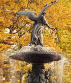 欧式铜雕喷泉西方人物水景雕塑