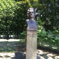 约翰·塞巴斯蒂安·巴赫雕塑头像-音乐学院世界名人雕塑