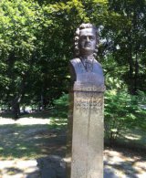 约翰·塞巴斯蒂安·巴赫雕塑头像-音乐学院世界名人雕塑