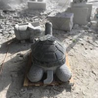 古代石雕乌龟-乌龟大理石雕塑