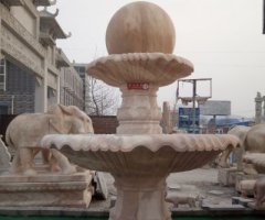 东莞风水球-石雕风水球喷泉-景区广场水景装饰雕塑摆件