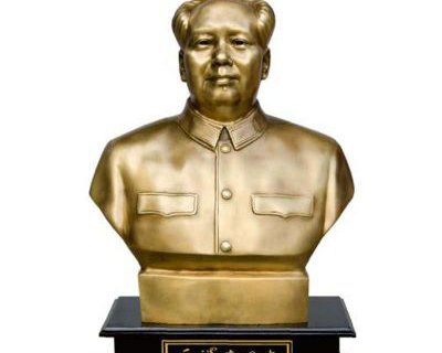 毛泽东肖像头像铜雕