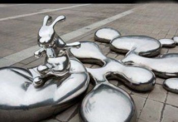 哪里有小区兔子雕塑出售？